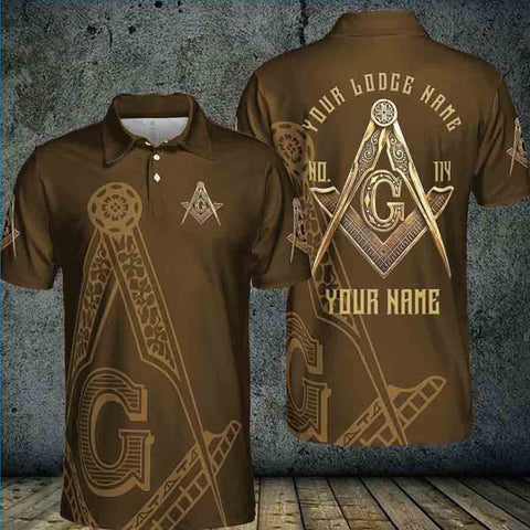 Image of Masonic Shirt - Square & Compass