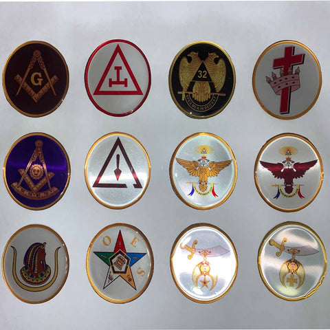 Image of Masonic Car Emblems