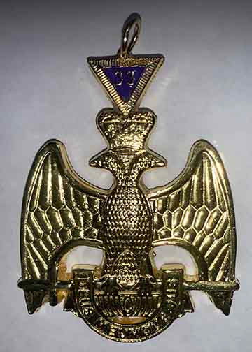 Scottish Rite 33rd Degree Emblem