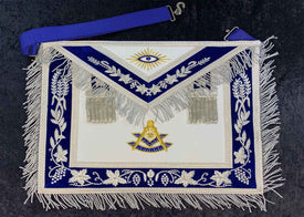 Premium Stitched Metallic Bullion Thread W/Silver Metal Tassels