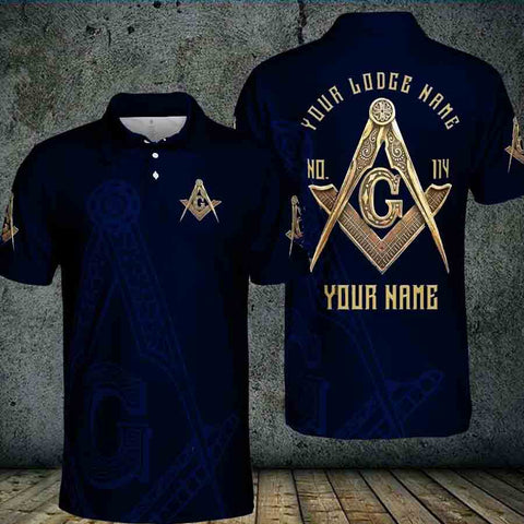 Image of Masonic Shirt - Square & Compass
