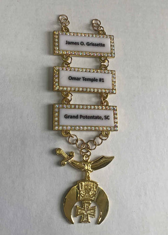 Image of Gold Shriner Potentate Jewel