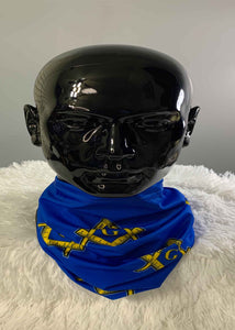 Master Mason Gaiter Face Mask Royal Blue