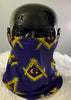 Master Mason Gaiter Face Mask Purple