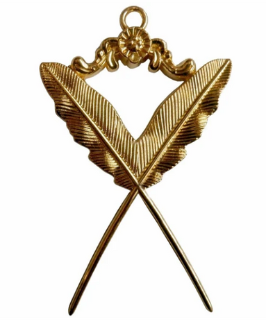 Image of Masonic Collar Jewel - Secretary
