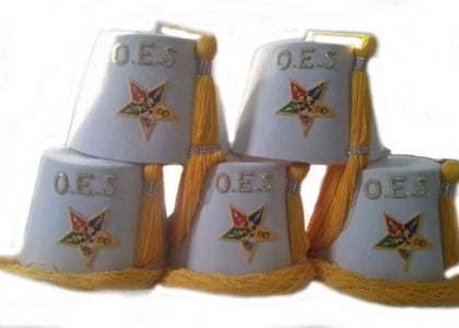 OES White Star Fez