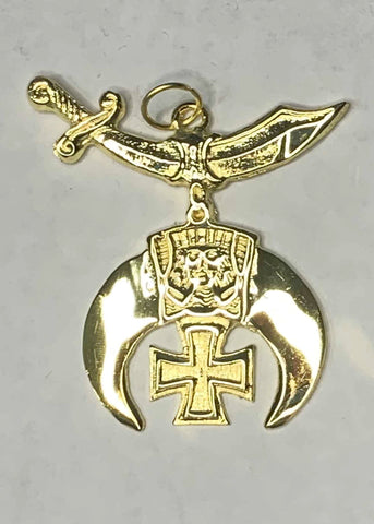 Image of Gold Shriner Potentate Jewel